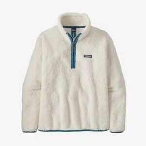 Patagonia Womens M Half Zip Up Pull Over Fleece cabincore cozy lounge wear